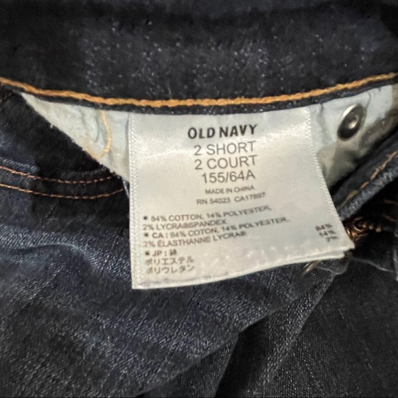 Old Navy Sweetheart Jeans Size 2 Short EUC - Picture 3 of 4